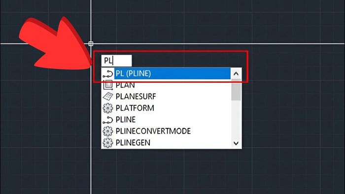 lệnh vẽ đường cong qua 2 điểm trong CAD