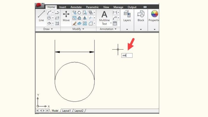 ký hiệu phi trong AutoCAD