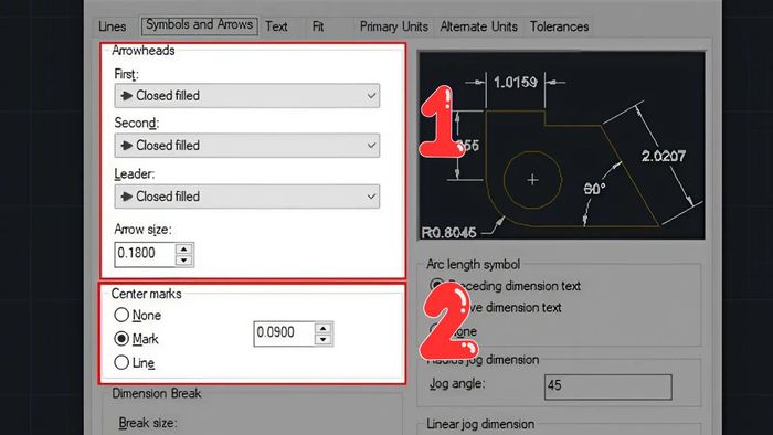 Lệnh đo chiều dài trong AutoCAD.