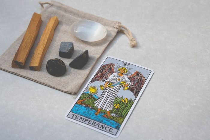 the Temperance Tarot card