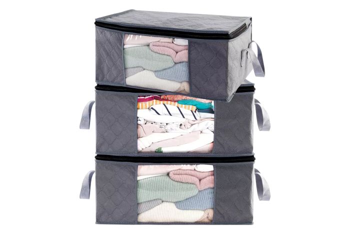 Amazon ABO Gear G01 Bins Bags Closet Organizers Sweater Clothes