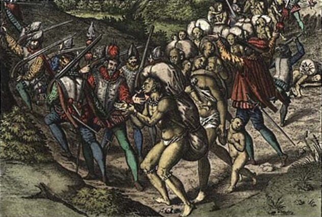 The Enslavement of Native Americans