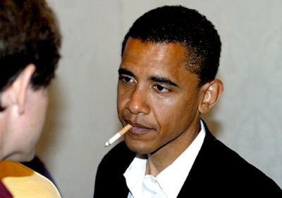 Obama-Smoking