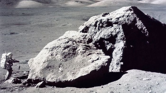Harrison Hagan Schmitt, lunar rock samples, moon