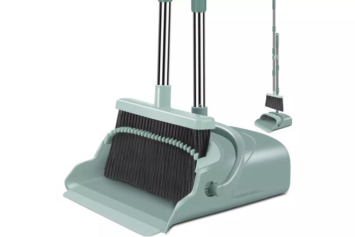 Amazon kelamayi Upgrade Broom and Dustpan Set