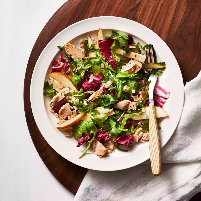 Recipe for Farro Salad with Tuna