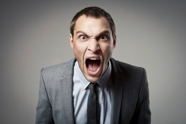 Angry Businessman