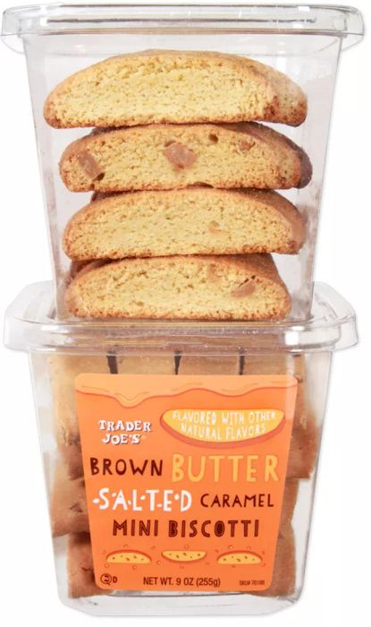 Brown butter biscotti with a rich, nutty flavor and crispy texture