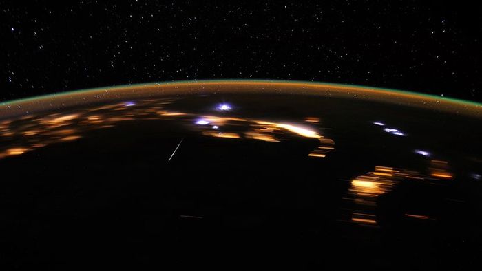 Lyrid meteor shower