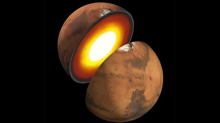 Interior of Mars