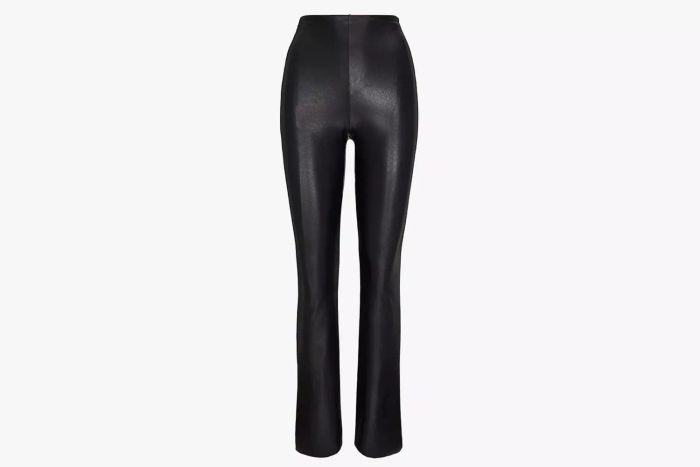 Commando Faux Leather Flare Leggings
