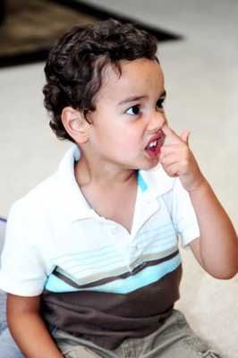 Noah-Picking-Nose
