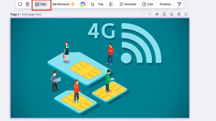 Sử dụng công cụ làm mờ cho ảnh của bạn