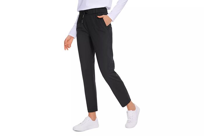 CRZ YOGA Women's 4-Way Stretch Ankle Golf Pants
