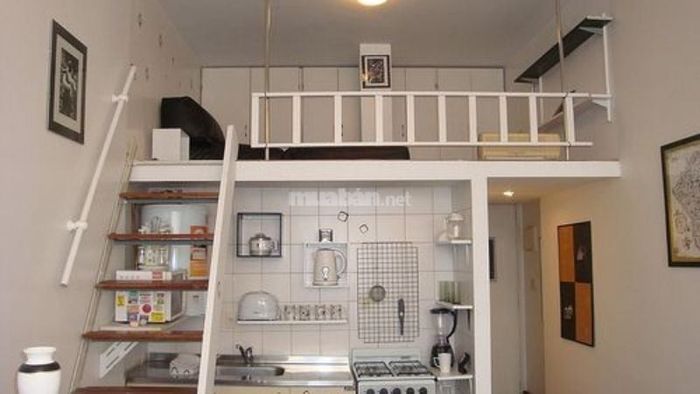 Mẫu nhà tiền chế có gác lửng với chi phí thấp dưới 100 triệu đồng