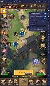 Hướng dẫn cho người mới khi chơi Chúa Công Chạy Mau trên PC với BlueStacks