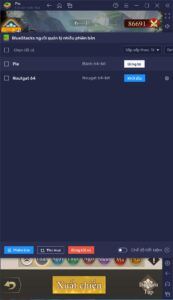 Hướng dẫn cho người mới khi chơi Chúa Công Chạy Mau trên PC với BlueStacks