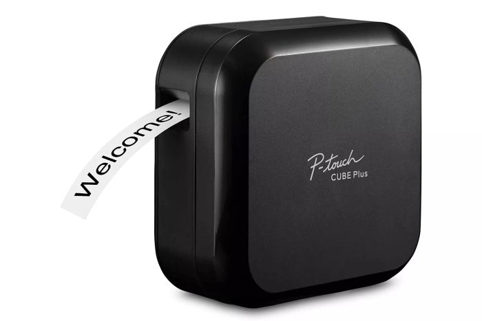 The Brother P-Touch Cube Plus PT-P710BT is an upgraded version that includes Bluetooth connectivity, making it easy to print labels directly from your smartphone. Its compact size and user-friendly features set it apart in the label maker market.