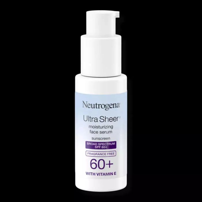 Neutrogena Ultra Sheer Moisturizing Face Serum SPF 60+