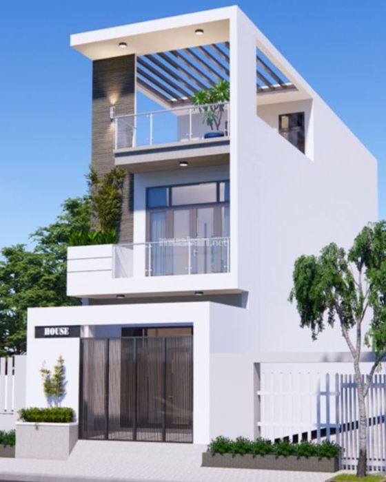 Khám phá mẫu nhà 1 trệt 1 lửng 1 lầu 1 sân thượng đầy ấn tượng.