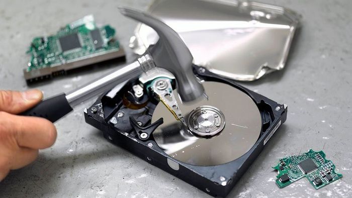 Erasing a hard drive can be done efficiently without resorting to extreme measures like smashing it. Just follow the right procedures to clear your files and reset the device.