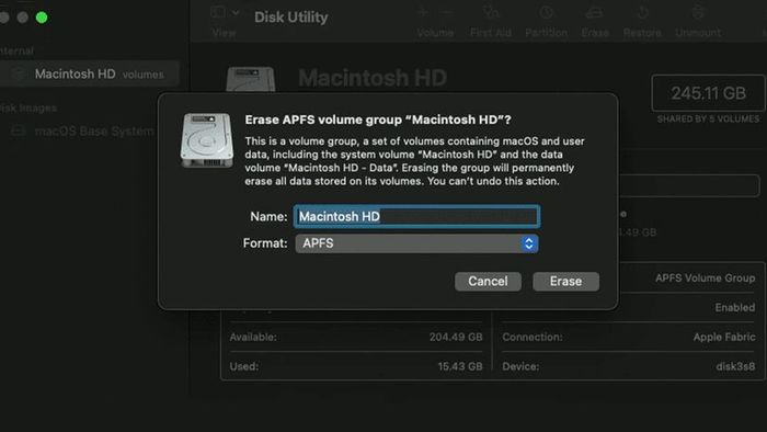 Erase your hard drive