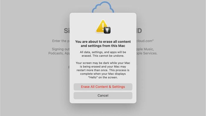 Erase hard drive