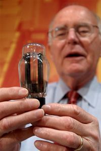 Gordon Moore, the co-founder of Intel, is the person behind Moore's Law.