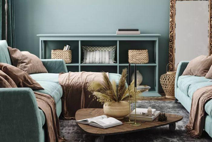 Boho-inspired home interior decor