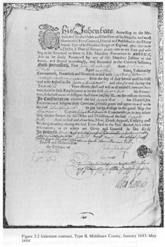 The Large Indentured Servant Contract