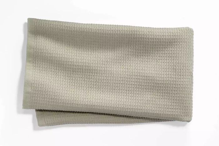 Waffle Kitchen Towel Sage Green - Figmint