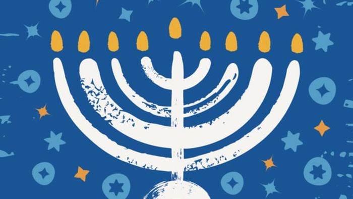 The connection between Hanukkah's blue and white color palette can be traced back to both the Bible and 19th-century poetry.