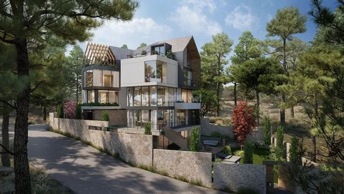 Bạn có thể tùy chọn thiết kế biệt thự 100 mẫu với nhiều phong cách khác nhau.