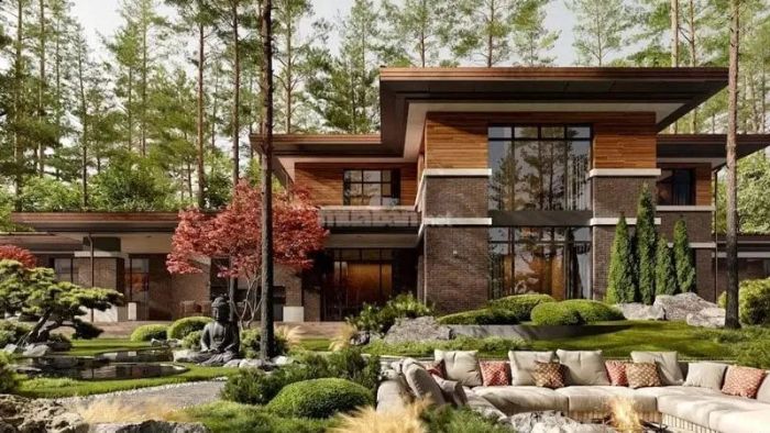 Phong cách thiết kế biệt thự kiểu Nhật mang lại sự gần gũi và hòa hợp với thiên nhiên, tạo nên một không gian thư giãn và bình yên.