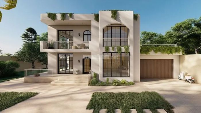 Mẫu 5: Biệt thự theo phong cách Địa Trung Hải với thiết kế mở, thoáng mát và gần gũi thiên nhiên