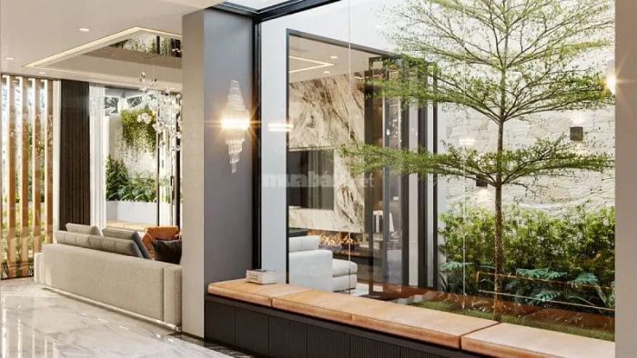 Việc thiết kế biệt thự 100 mẫu không chỉ chú trọng vẻ đẹp bên ngoài mà còn tôn vinh vẻ đẹp không gian bên trong.