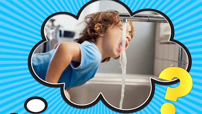 You might want to reconsider drinking directly from the tap as well.