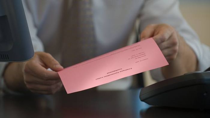 Over the years, pink slips have carried a variety of meanings.