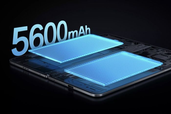 OPPO Find N5 trang bị viên pin 5600 mAh