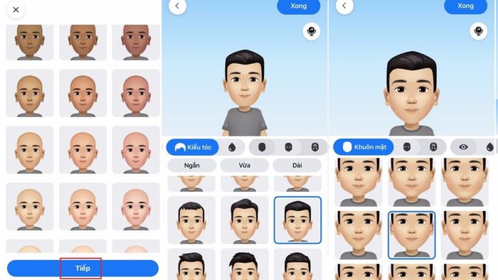 Hướng dẫn tạo nhãn dán Messenger khi chưa có Avatar trên Facebook - bước 3