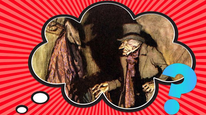 What did Scrooge intend when he uttered the phrase “Bah! Humbug!”?