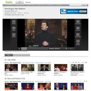 This is the Hulu video player page.