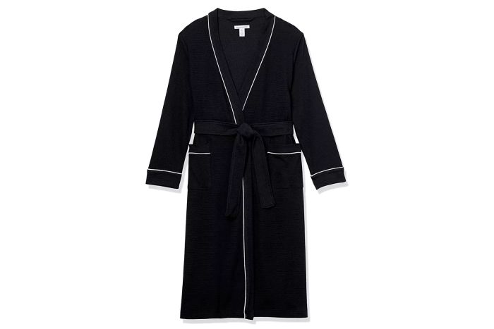 Amazon Essentials Women's Lightweight Waffle Full-Length Robe