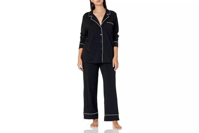 Amazon Essentials Cotton Modal Long-Sleeve Pajama Set
