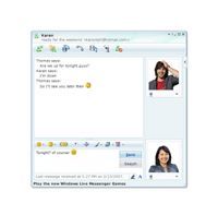 Microsoft's Live Messenger service offers a user-friendly platform for instant communication.