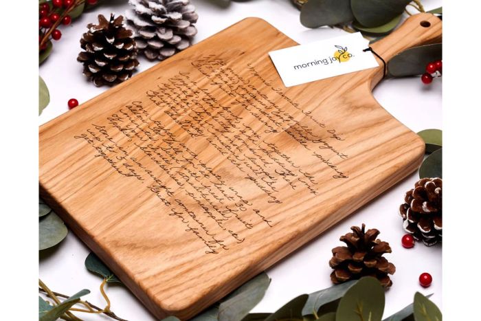 Morning Joy Co. Personalized Cutting Board