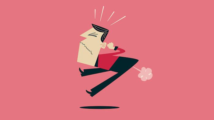 The volume of a fart depends on several factors.