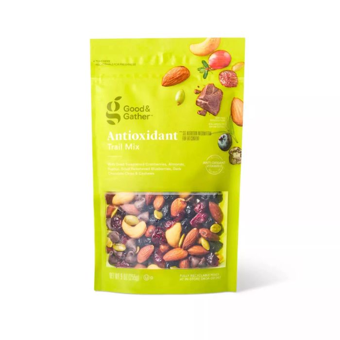 Antioxidant trail mix