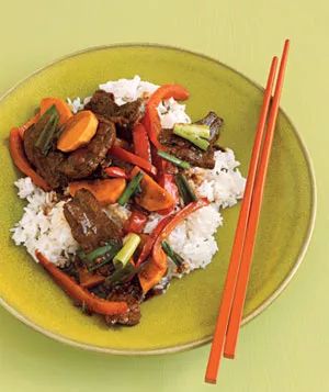 Garlicky Hoisin Beef