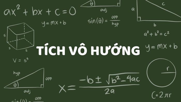 Công thức tích vô hướng dựa trên hai giá trị vectơ